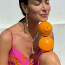 Tamara Comolli BOUTON Long Ohrringe in 'Candy' mit Saphiren (Ref: E-BOU-3-Can-Sa-rg) - Bild 4