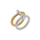 FOPE Prima doppelter Mesh-Ring mit Diamantpavé (Ref: 74008AX_BB_2_XBX_0XS) - Bild 0