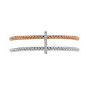 FOPE Prima doppeltes Mesh-Armband mit Diamantpavé (Ref: 74008BX_BB_1_XBX_0XS) - Bild 3