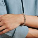 FOPE Solo Flex'it Armband mit dreifarbigen Goldrondellen und Diamanten (Ref: 64006BX_BB_B_XXX_0XS) - Bild 4