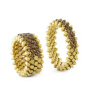 Serafino Consoli Brevetto Multi-Size Ring (Ref: RMS 5HM2 YG BRD) - Bild 3