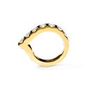 Tamara Comolli SIGNATURE Drop Memoire Classic Ring (Ref: R-Dr-Mem-11-Cl-yg) - Bild 2