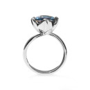 Tamara Comolli TULIP Ring Small mit London Topas (Ref: R-TUL-s-ToLo-wg) - Bild 2
