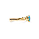 Tamara Comolli TULIP Ring XS mit Swiss Topas (Ref: R-TUL-xs-ToSw-yg) - Bild 3