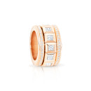 Tamara Comolli CURRICULUM VITAE 77 Ring mit Diamant-Pavé (Ref: R-CV77-13-PrL-p-rg) - Bild 0