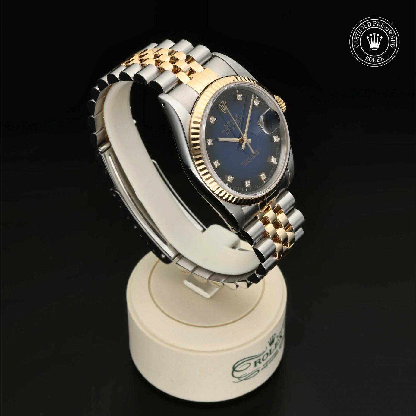 Rolex Oyster Perpetual  Datejust 36 M16233-0010 Herrenuhr Bild 4 