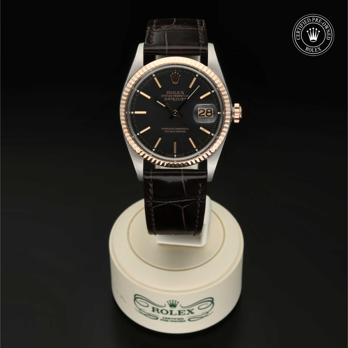 Rolex Oyster Perpetual  Datejust 36 1601 Herrenuhr Bild 1 