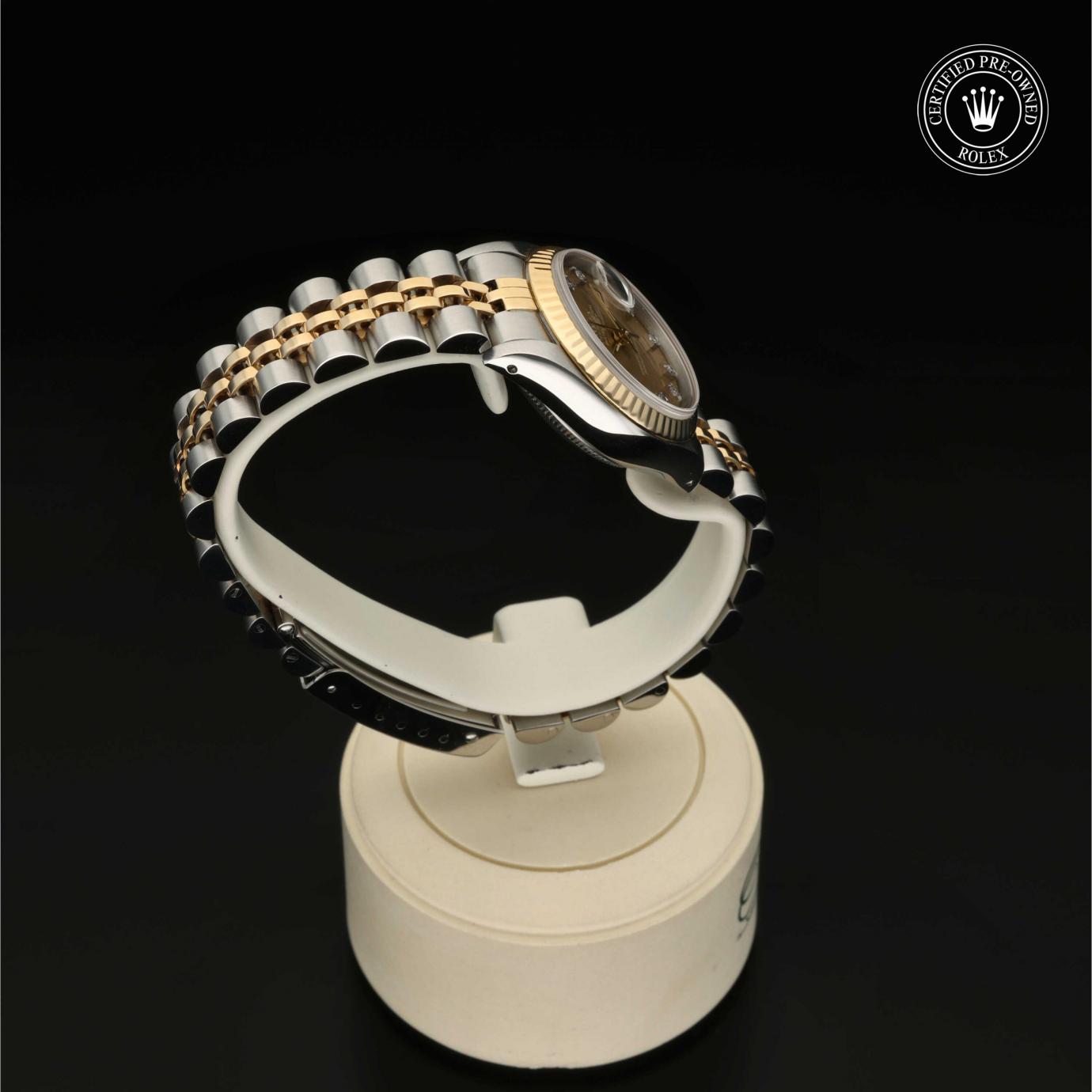Rolex Oyster Perpetual Lady-Datejust 26 69173 - 360 Grad Ansicht Bild 26