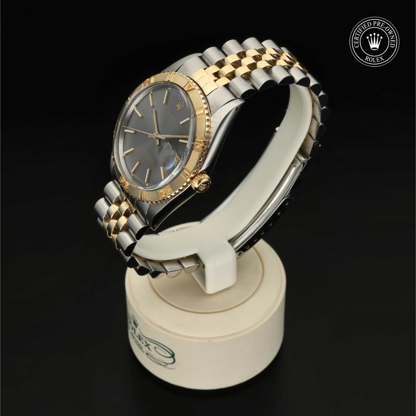 Rolex Oyster Perpetual Datejust Turn-O-Graph 1625/3 Herrenuhr Bild 2 
