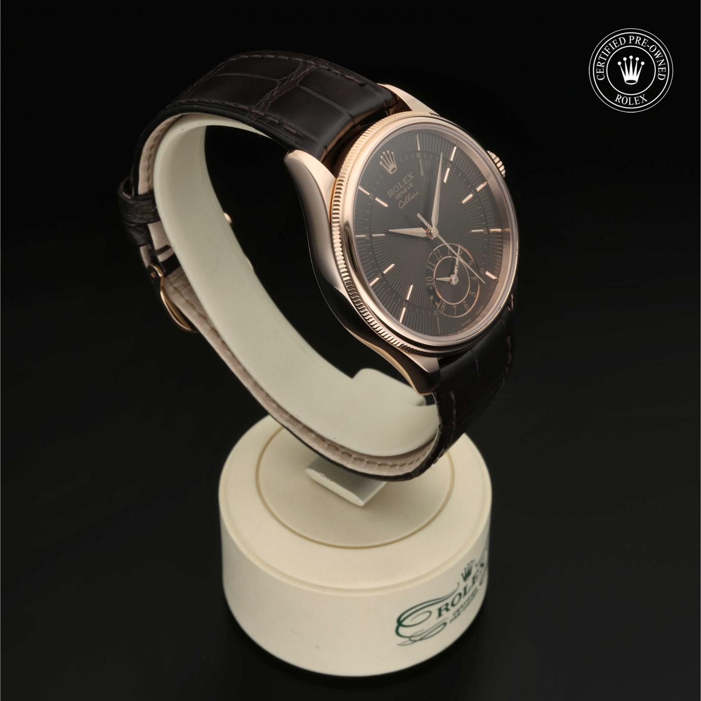 Rolex Cellini Dual Time M50525-0012 Herrenuhr Bild 4 