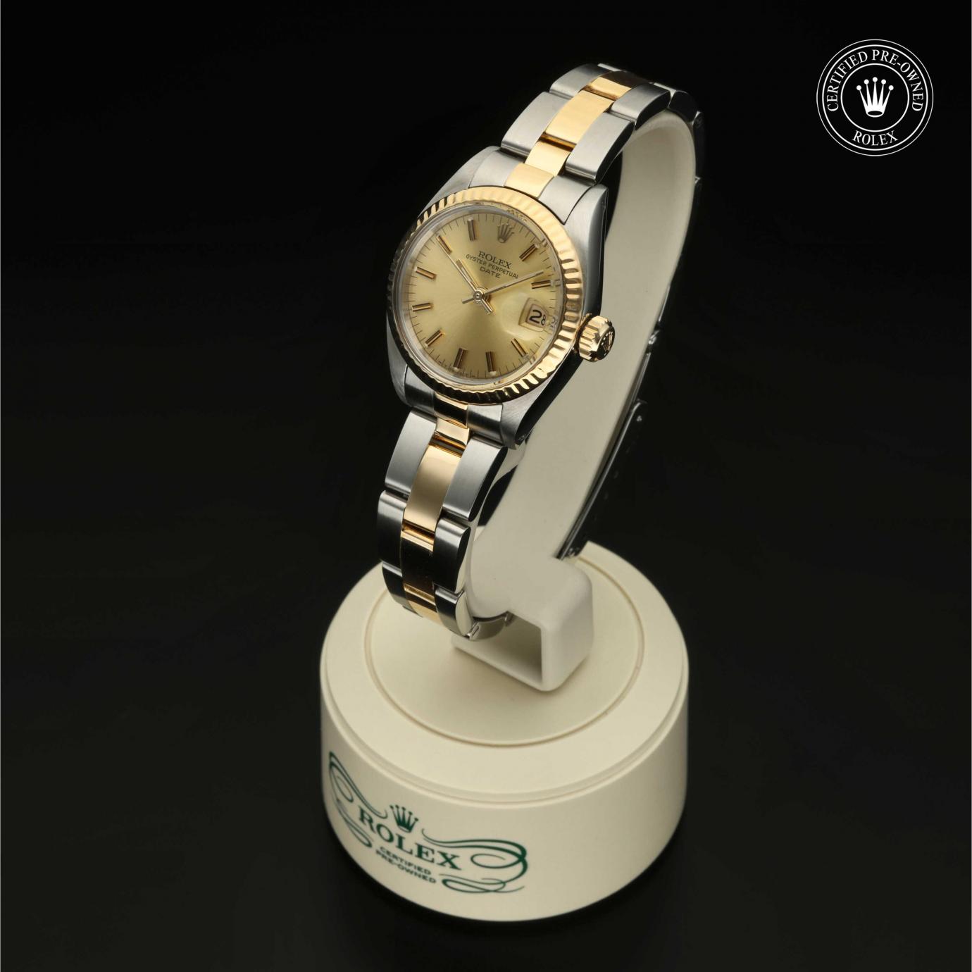 Rolex Oyster Perpetual  Date 6917/3 - 360 Grad Ansicht Bild 4
