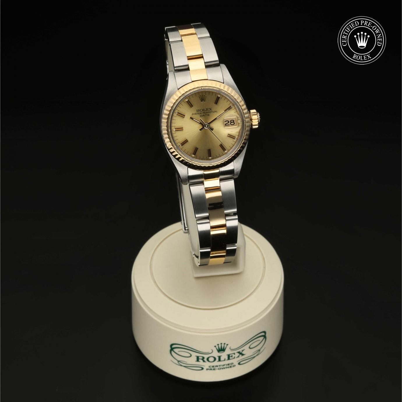Rolex Oyster Perpetual  Date 6917/3 - 360 Grad Ansicht Bild 35