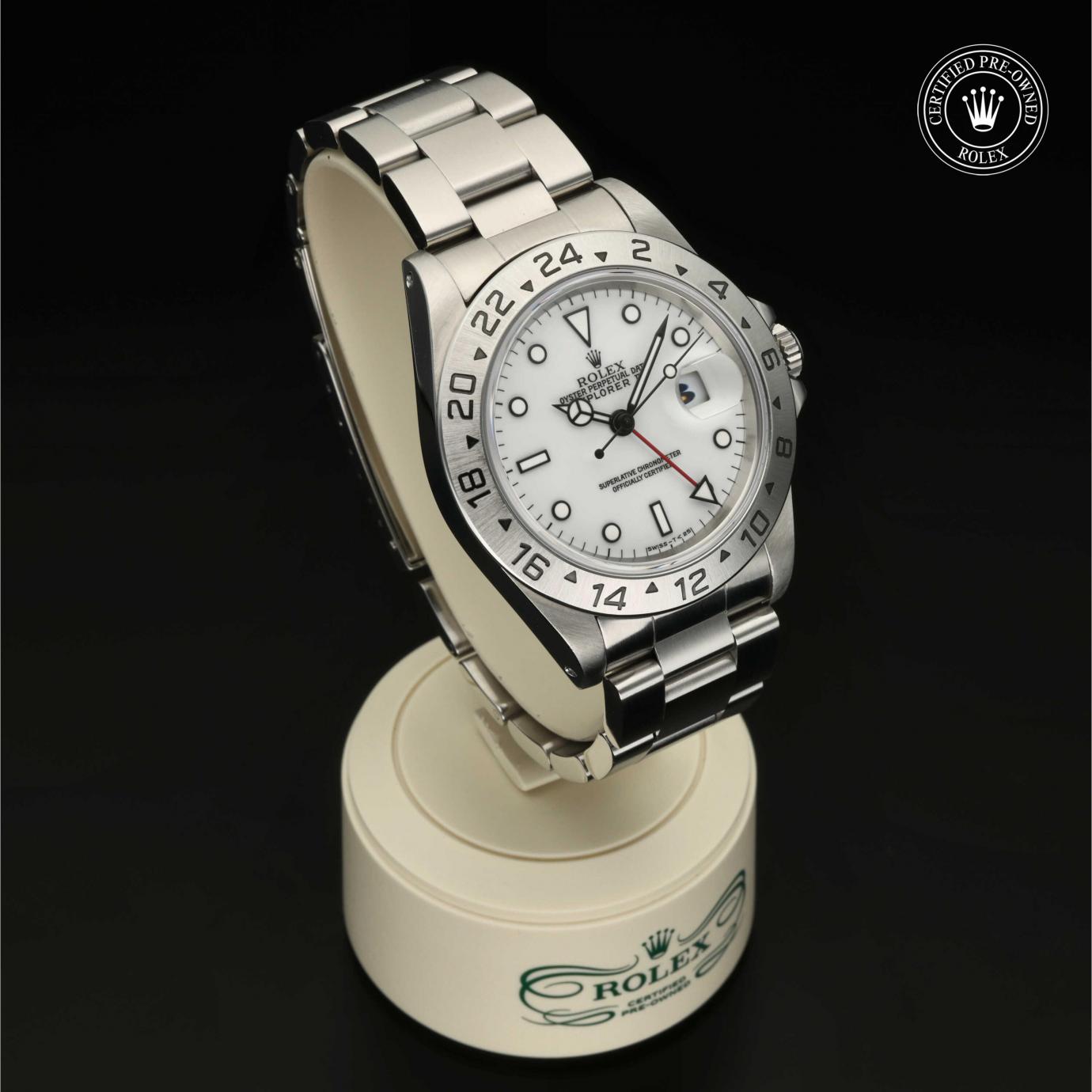 Rolex Oyster Perpetual Explorer II M16570-0006 - 360 Grad Ansicht Bild 33