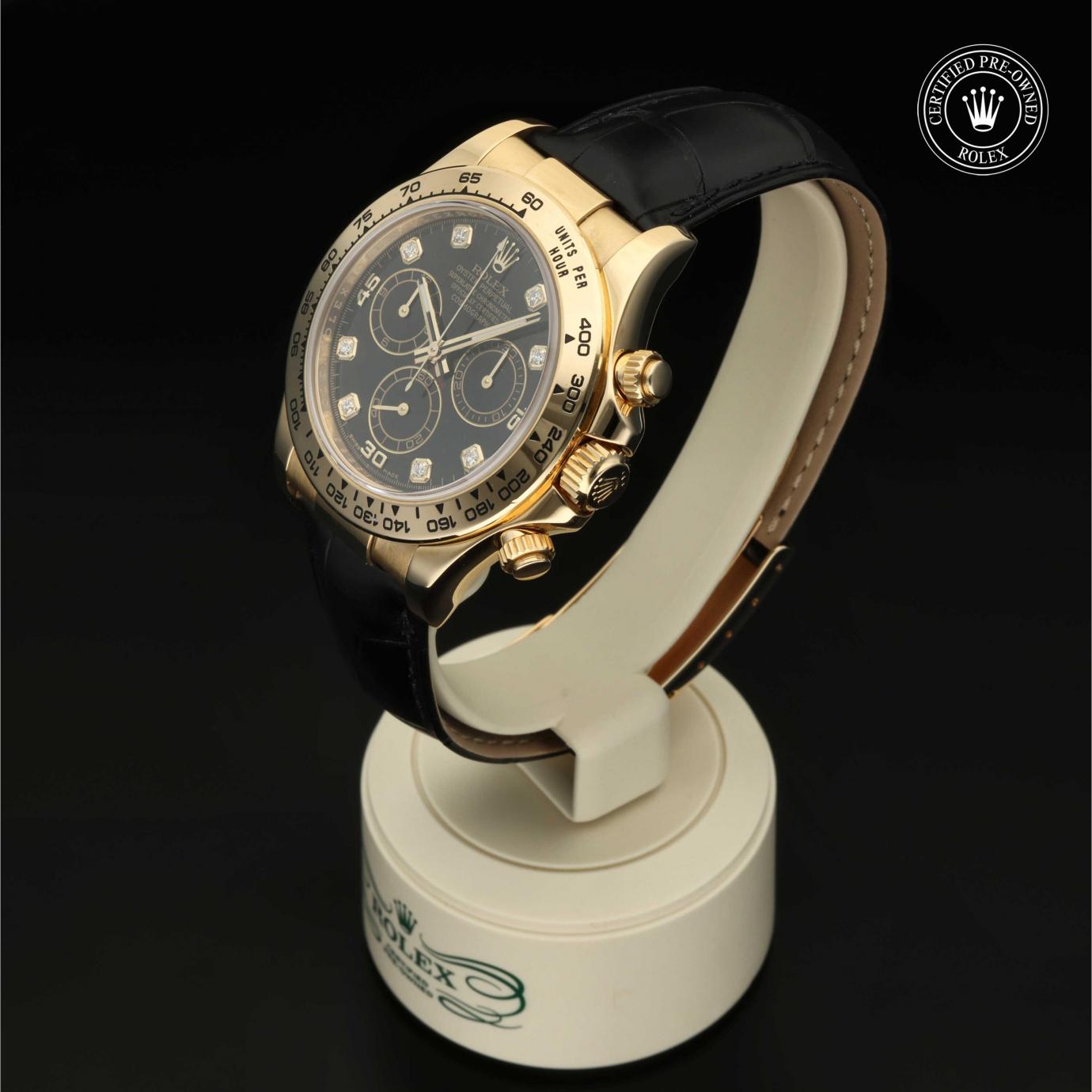 Rolex Oyster Perpetual  Cosmograph Daytona M116518-0126 - 360 Grad Ansicht Bild 6
