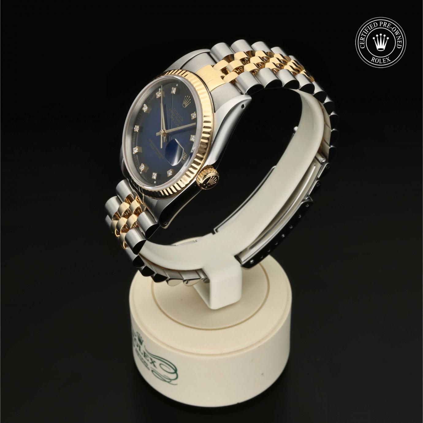 Rolex Oyster Perpetual  Datejust 36 M16233-0010 Herrenuhr Bild 2 