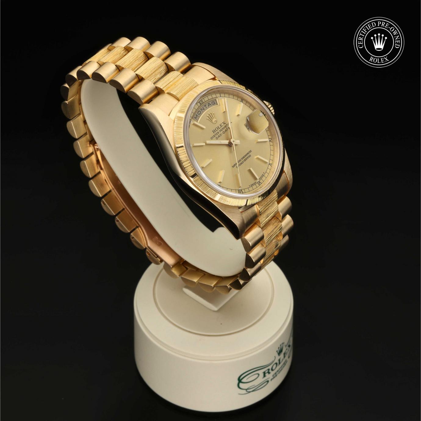 Rolex Oyster Perpetual  Day-Date 36 M18248-0009 Herrenuhr Bild 4 