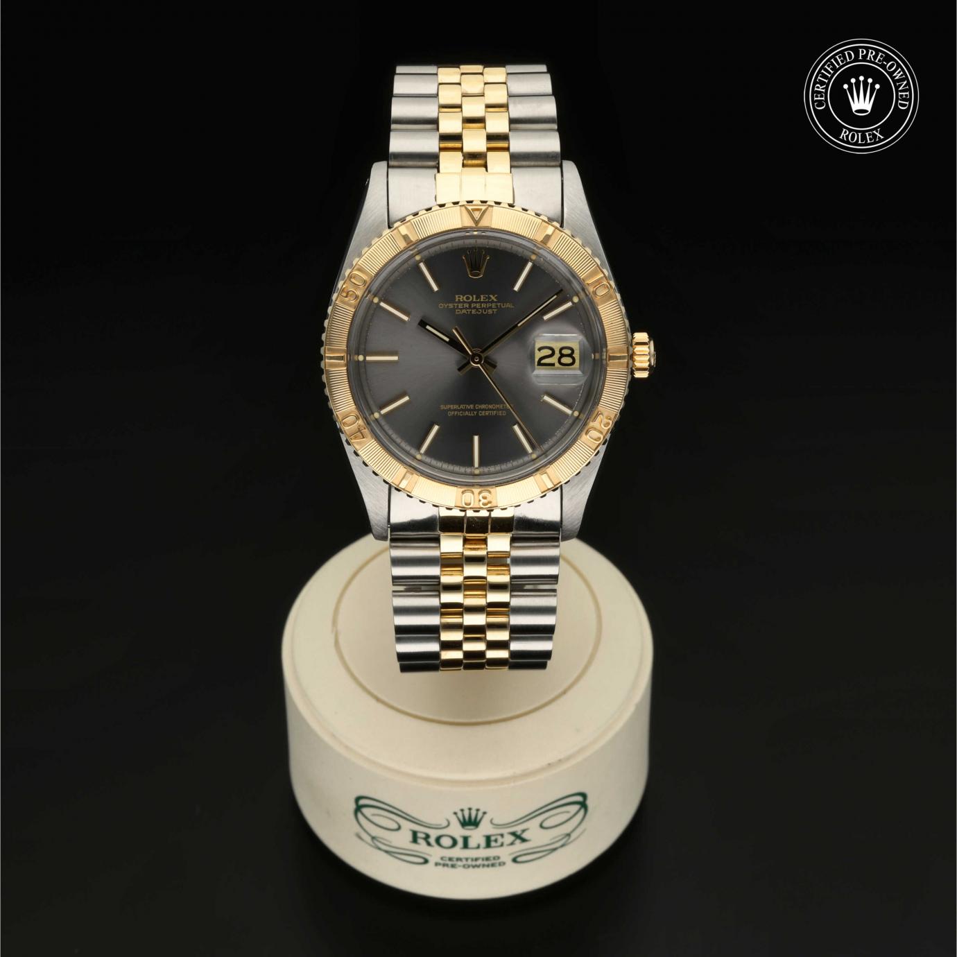 Rolex Oyster Perpetual Datejust Turn-O-Graph 1625/3 Herrenuhr Bild 1 