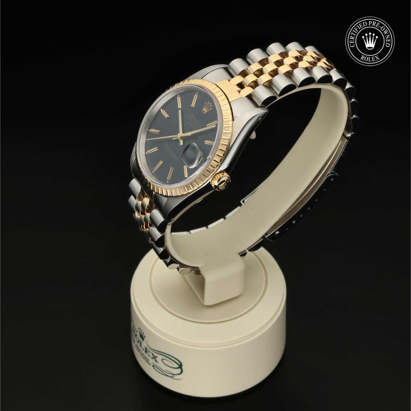 Rolex Oyster Perpetual  Date 34 M15223-0017 Herrenuhr Bild 2 