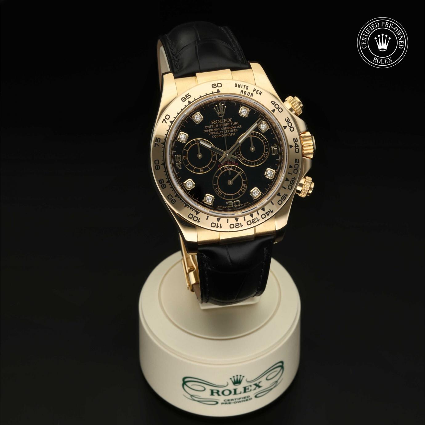 Rolex Oyster Perpetual  Cosmograph Daytona M116518-0126 - 360 Grad Ansicht Bild 35
