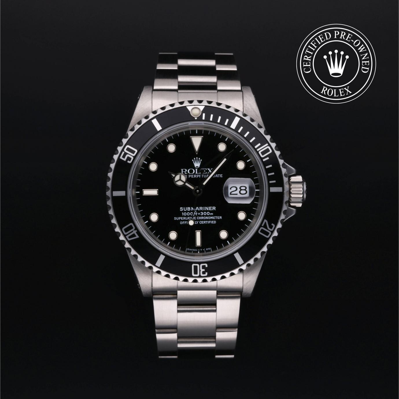 Rolex Oyster Perpetual  Submariner Date M16610-0004 Herrenuhr Soldier