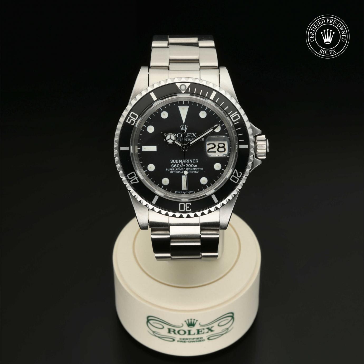 Rolex Oyster Perpetual Submariner Date 1680/0 Herrenuhr Bild 1