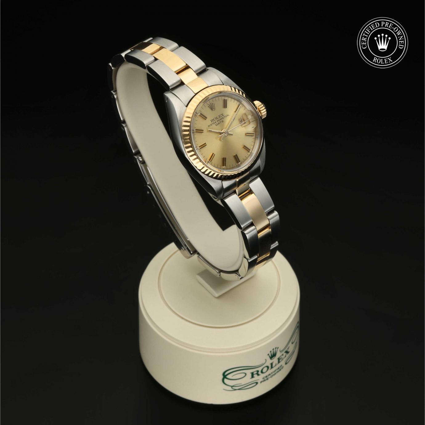 Rolex Oyster Perpetual  Date 6917/3 - 360 Grad Ansicht Bild 32
