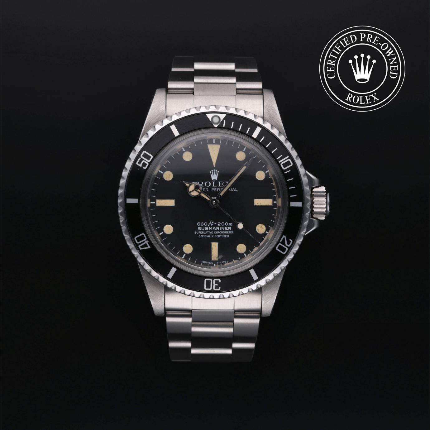 Rolex Oyster Perpetual Submariner 5512/0 Herrenuhr Soldier
