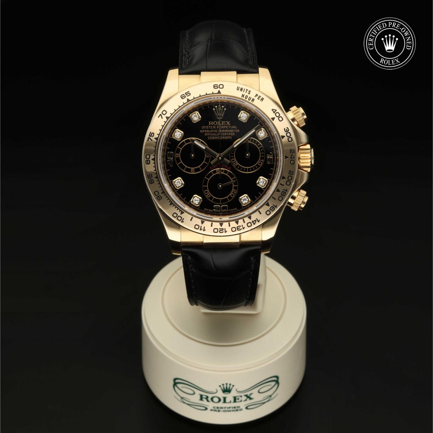 Rolex Oyster Perpetual  Cosmograph Daytona M116518-0126 - 360 Grad Ansicht Bild 36