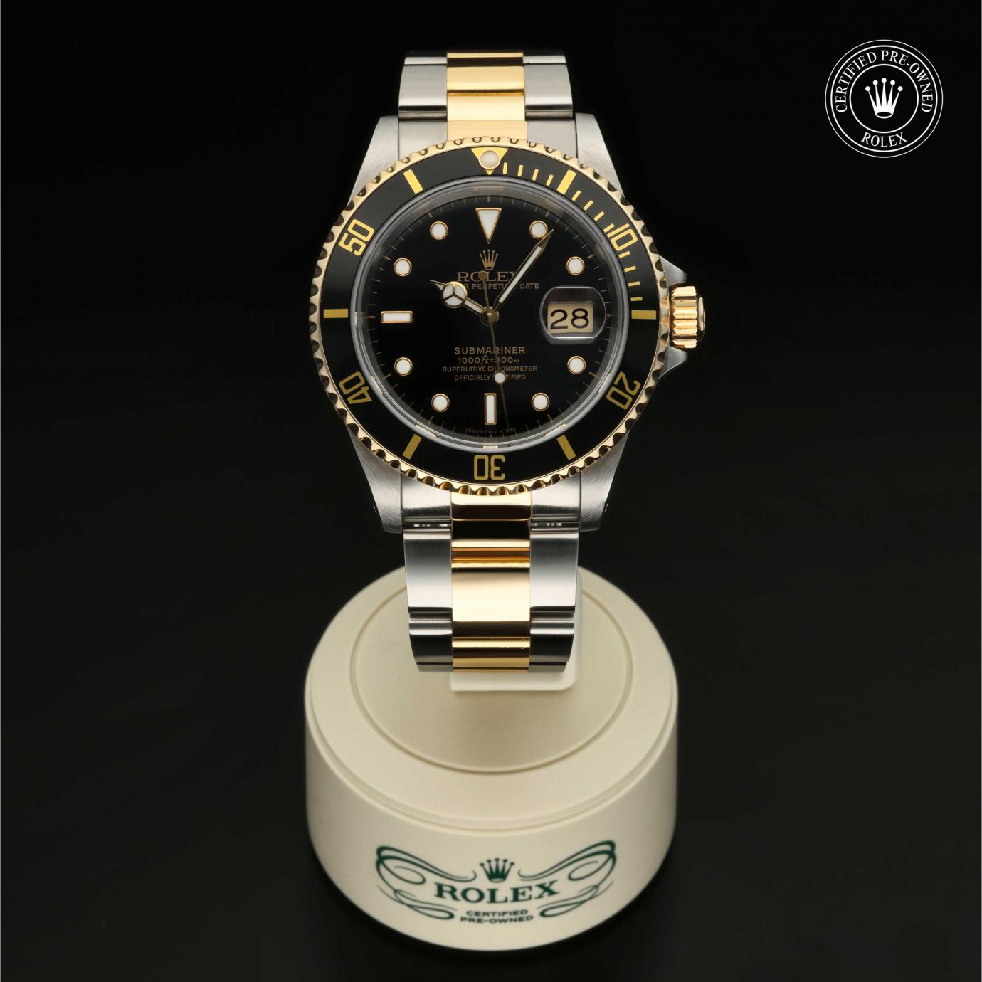 Rolex Oyster Perpetual  Submariner Date M16613LN-0003 Herrenuhr Bild 1 