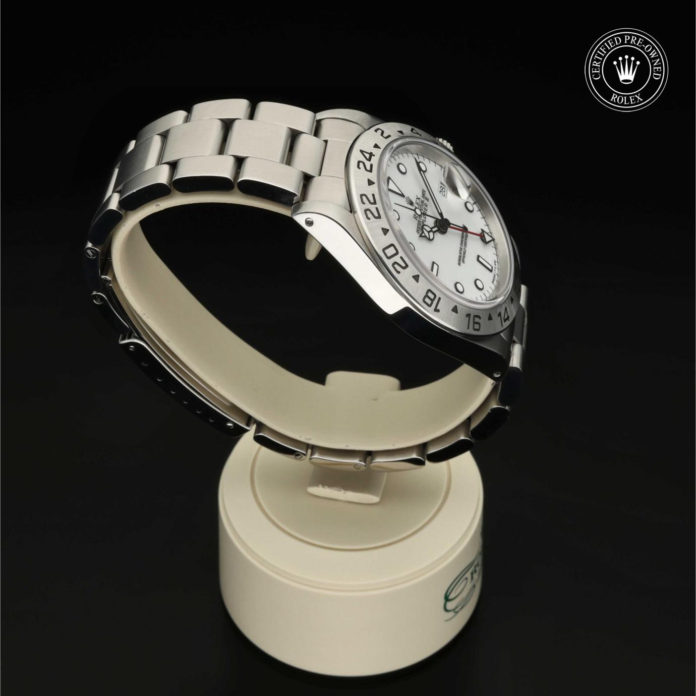 Rolex Oyster Perpetual Explorer II M16570-0006 - 360 Grad Ansicht Bild 28