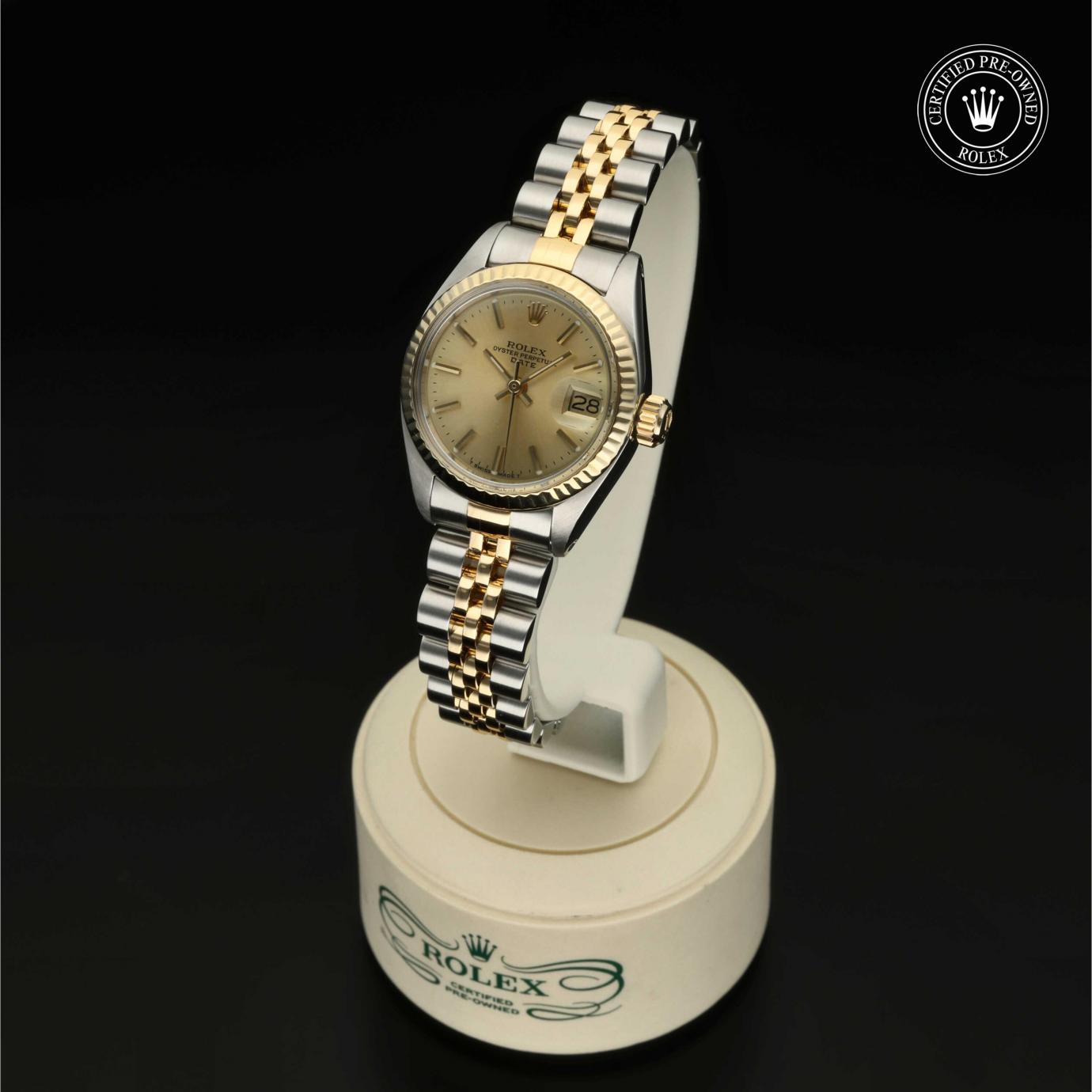 Rolex Oyster Perpetual  Date 6917/3 - 360 Grad Ansicht Bild 3