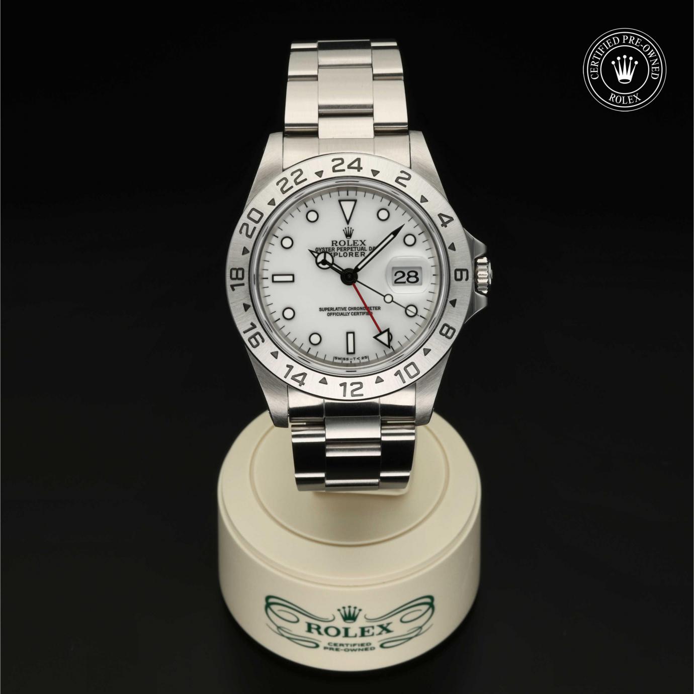 Rolex Oyster Perpetual Explorer II M16570-0006 - 360 Grad Ansicht Bild 36