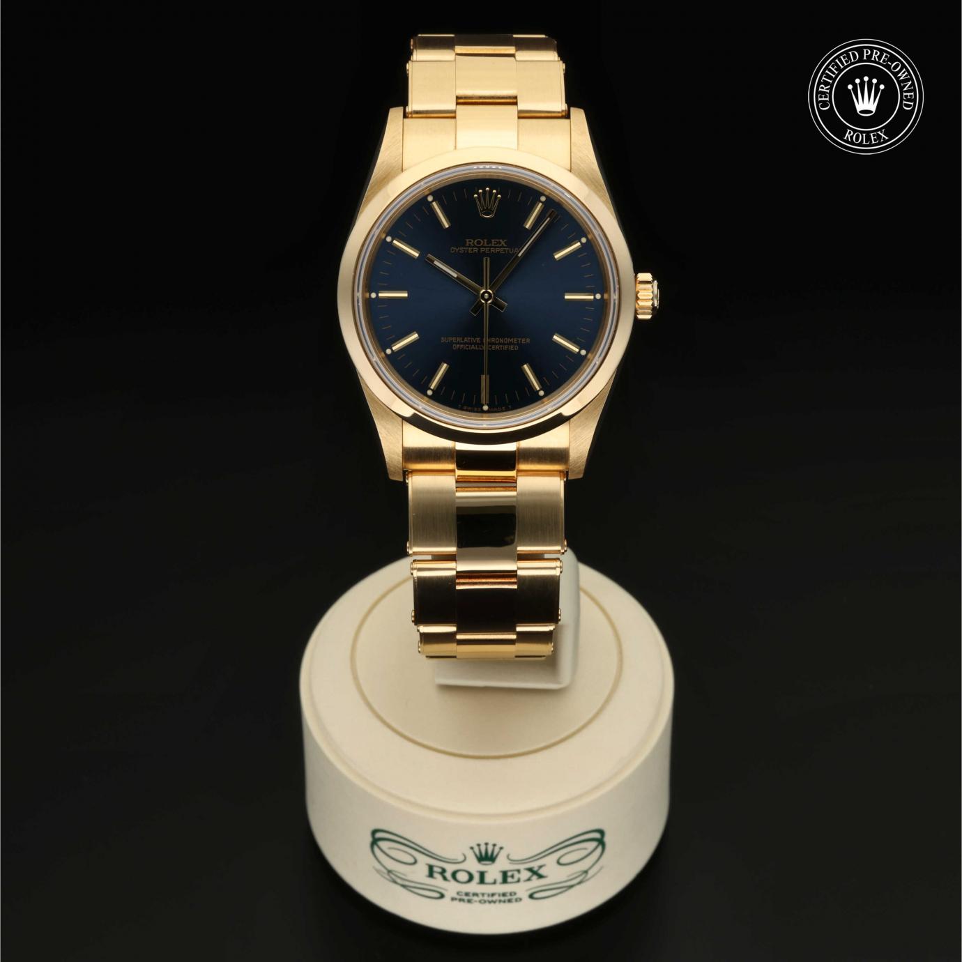 Rolex Oyster Perpetual  34 M14208-0003 Herrenuhr Bild 1 