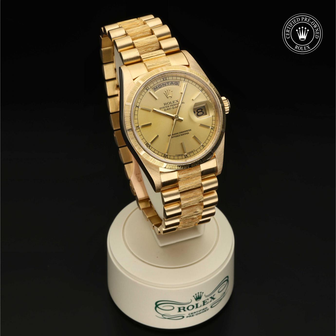 Rolex Oyster Perpetual  Day-Date 36 M18248-0009 - 360 Grad Ansicht Bild 34