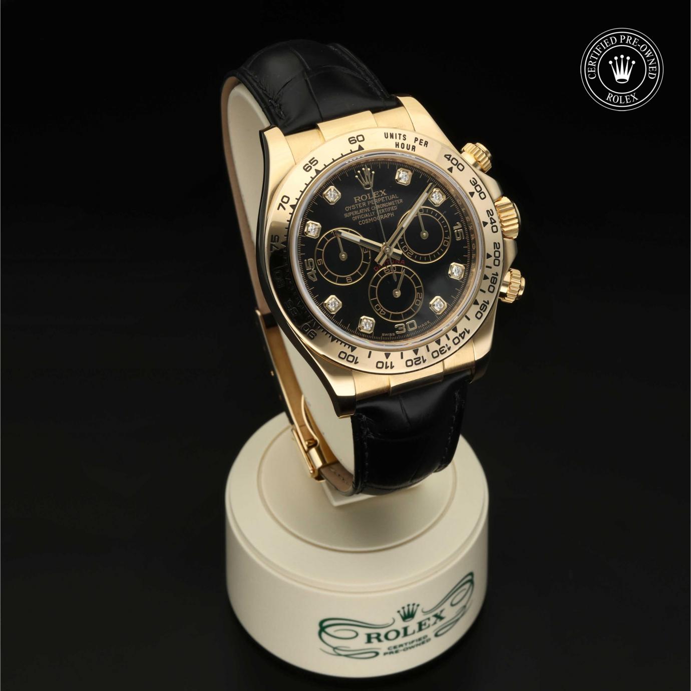 Rolex Oyster Perpetual  Cosmograph Daytona M116518-0126 - 360 Grad Ansicht Bild 34