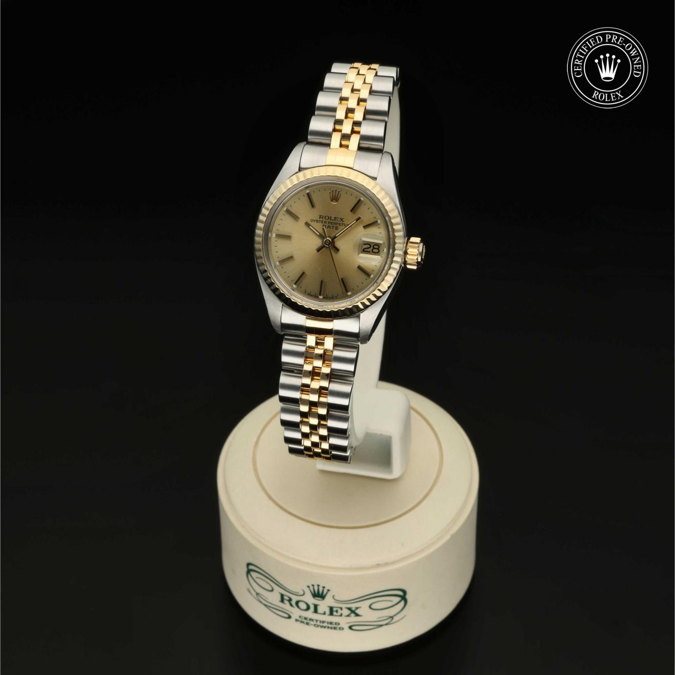 Rolex Oyster Perpetual  Date 6917/3 - 360 Grad Ansicht Bild 2