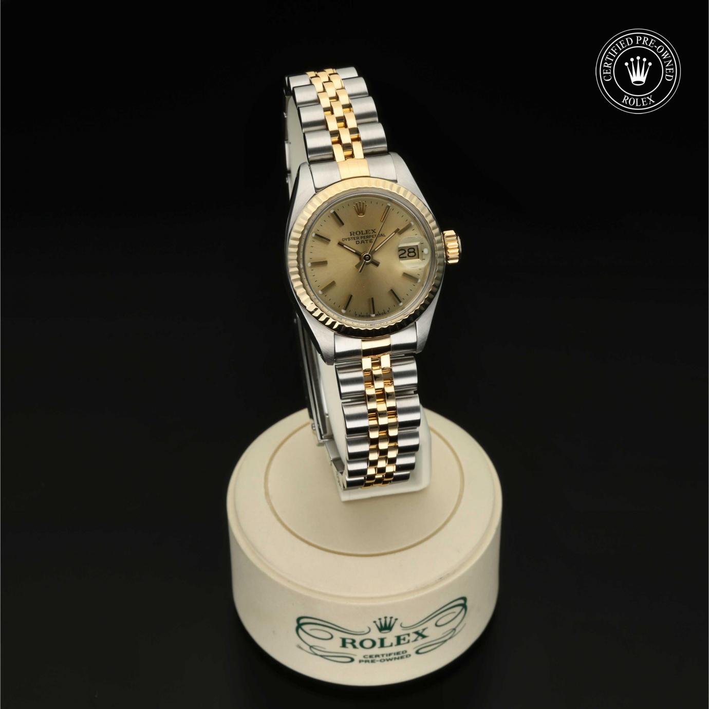 Rolex Oyster Perpetual  Date 6917/3 - 360 Grad Ansicht Bild 35