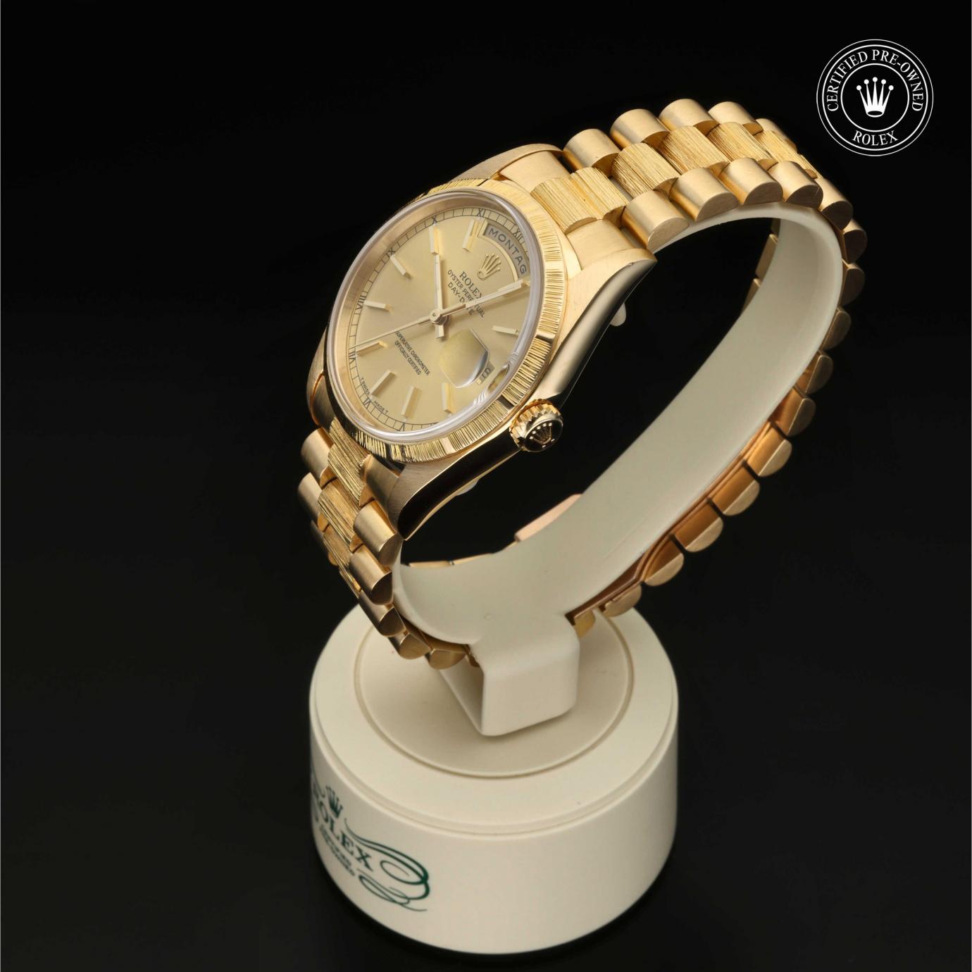Rolex Oyster Perpetual  Day-Date 36 M18248-0009 Herrenuhr Bild 2 