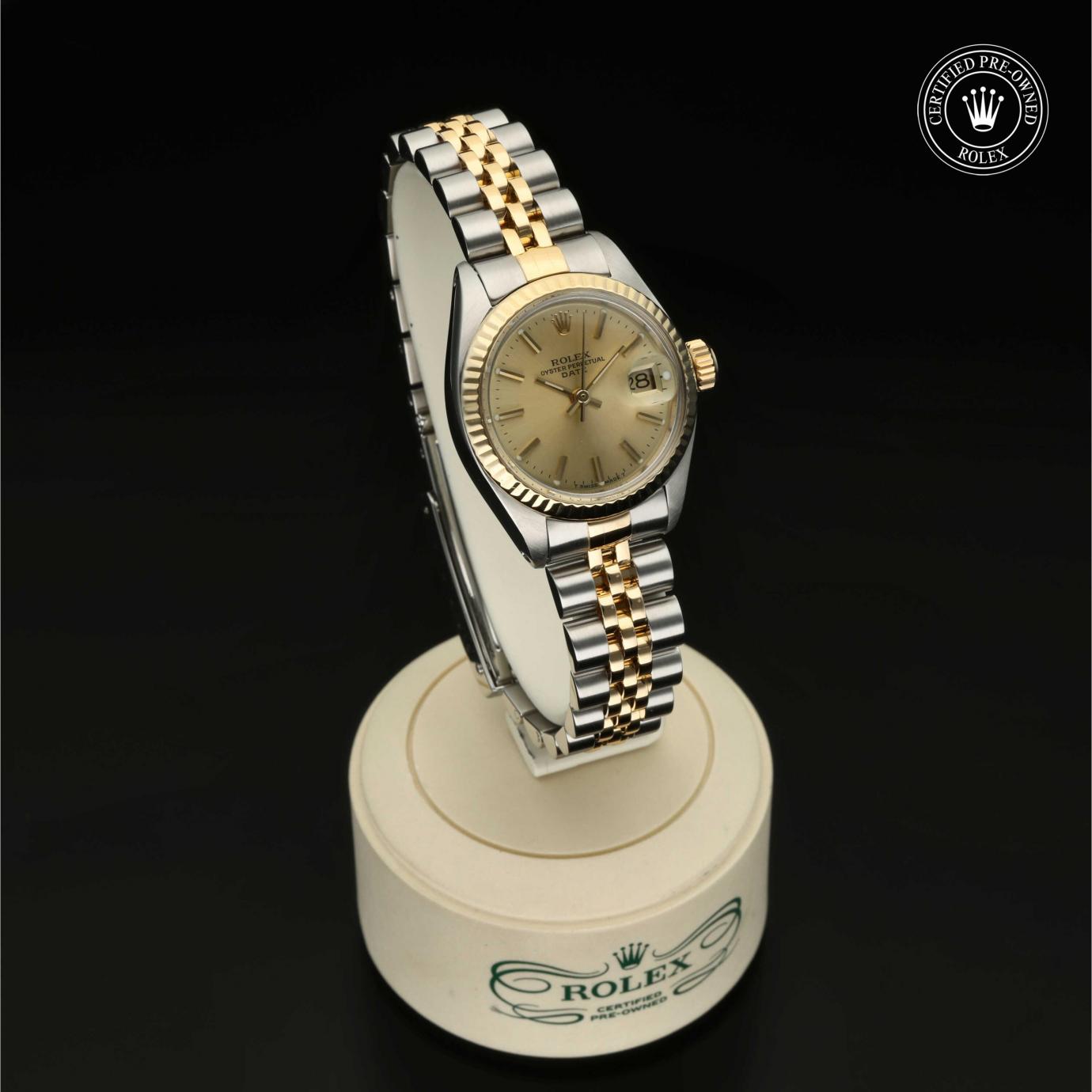 Rolex Oyster Perpetual  Date 6917/3 - 360 Grad Ansicht Bild 34