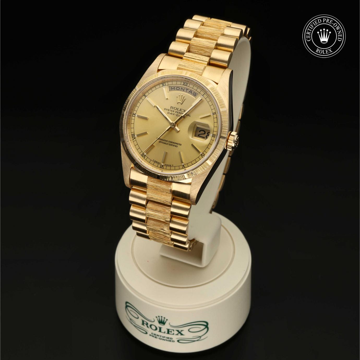 Rolex Oyster Perpetual  Day-Date 36 M18248-0009 - 360 Grad Ansicht Bild 3