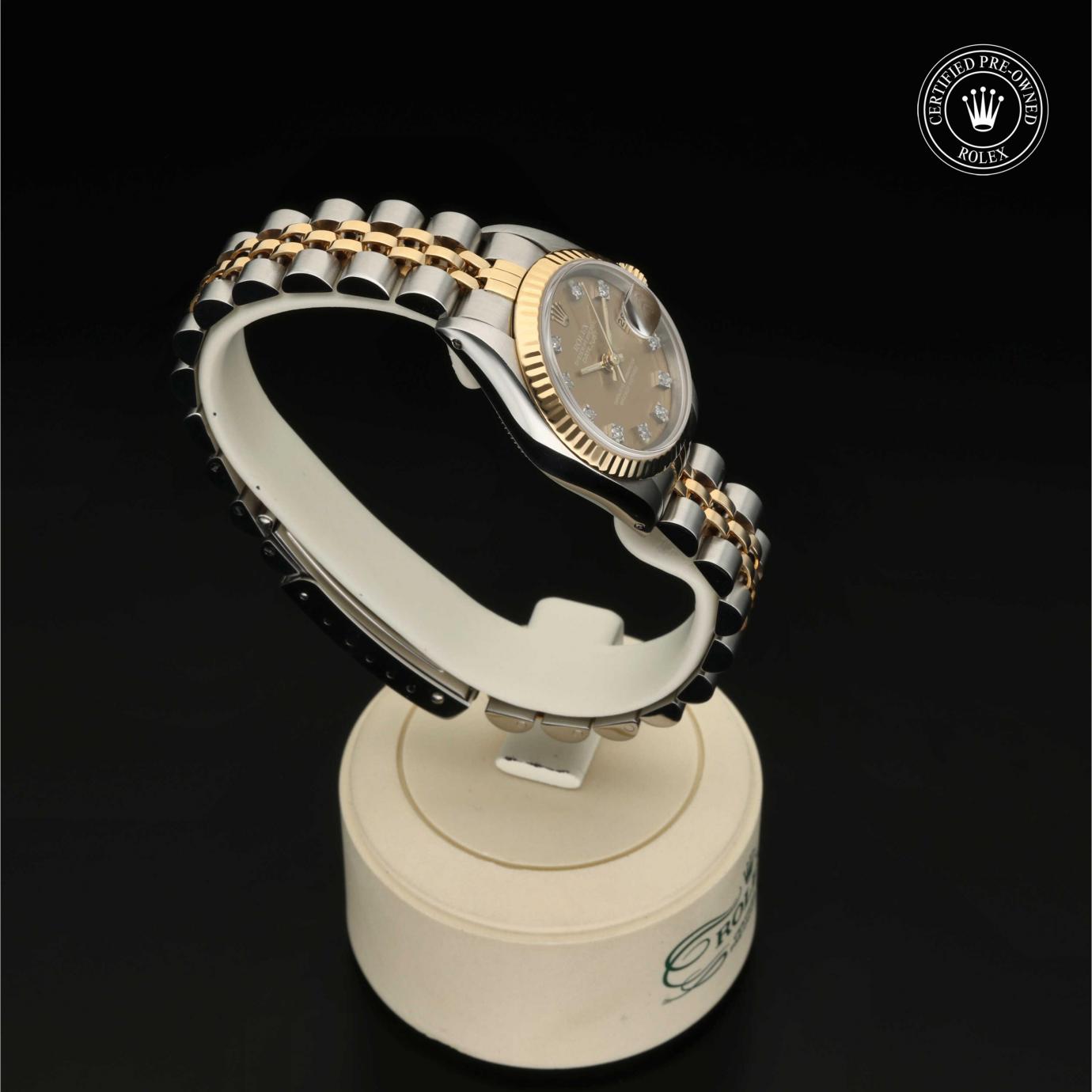 Rolex Oyster Perpetual Lady-Datejust 26 69173 - 360 Grad Ansicht Bild 29