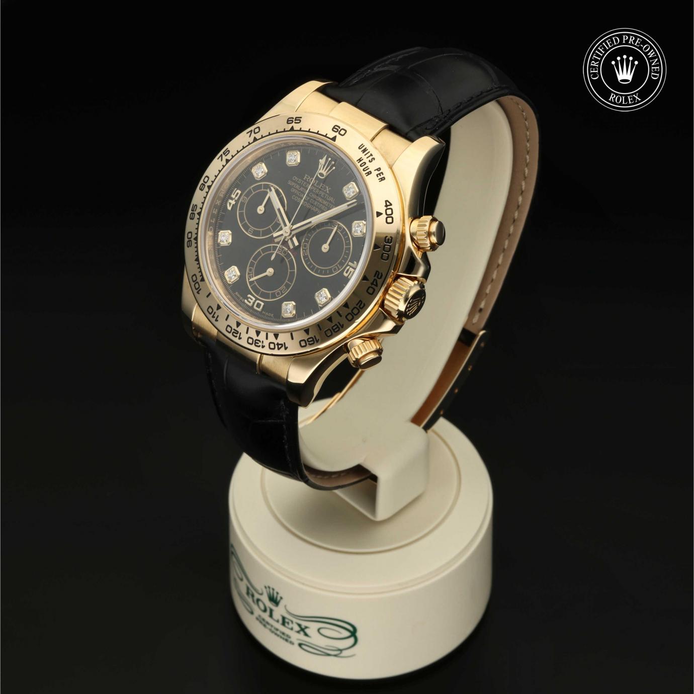 Rolex Oyster Perpetual  Cosmograph Daytona M116518-0126 - 360 Grad Ansicht Bild 5