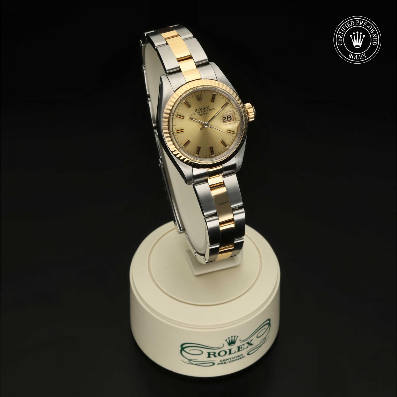 Rolex Oyster Perpetual  Date 6917/3 - 360 Grad Ansicht Bild 34