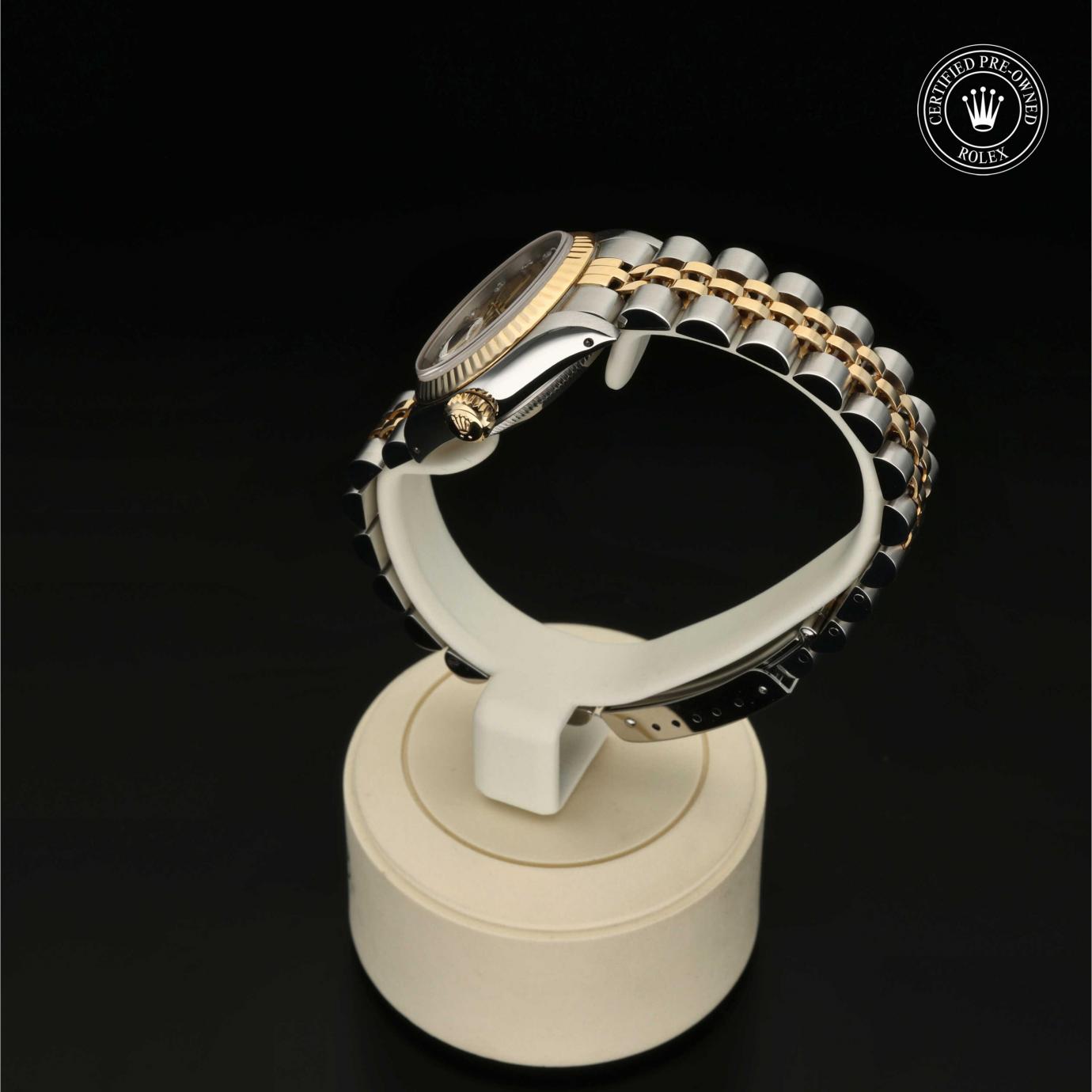Rolex Oyster Perpetual Lady-Datejust 26 69173 - 360 Grad Ansicht Bild 12