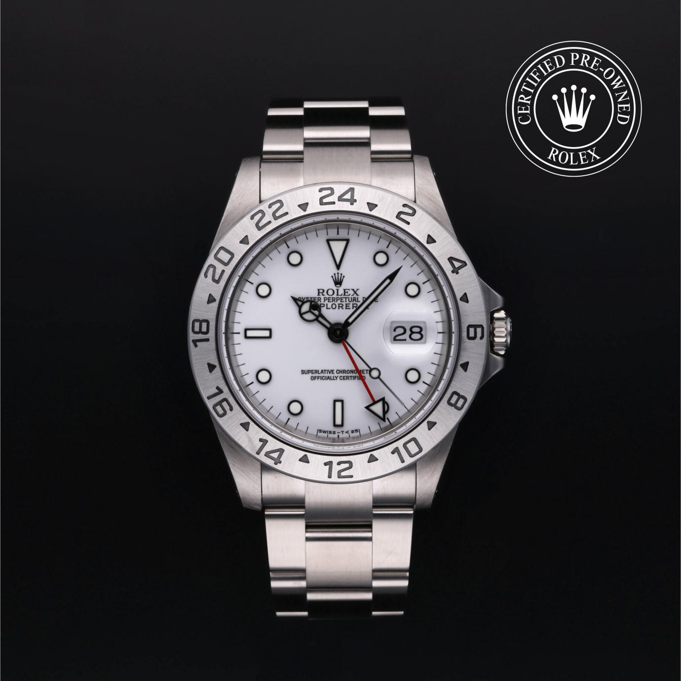 Rolex Oyster Perpetual Explorer II M16570-0006 Herrenuhr Soldier