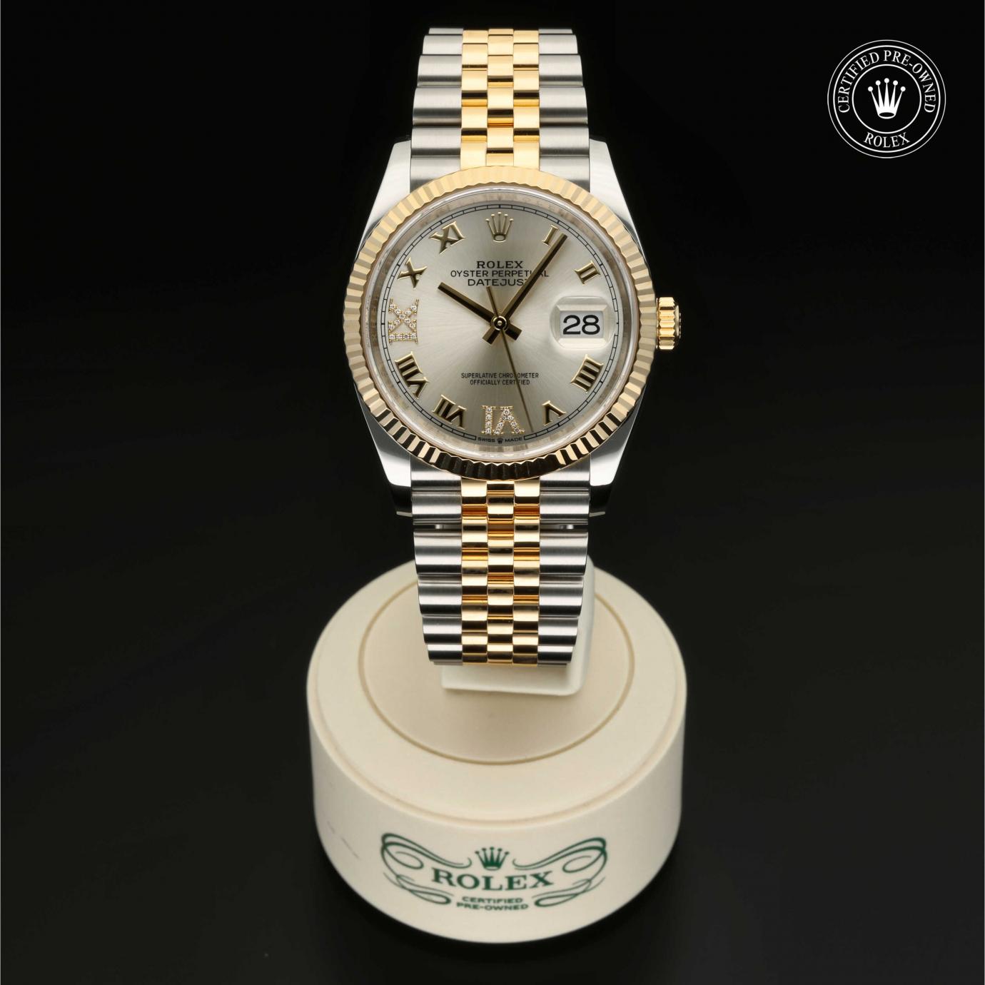 Rolex Datejust 36 M126233-0031 Herrenuhr Bild 1 