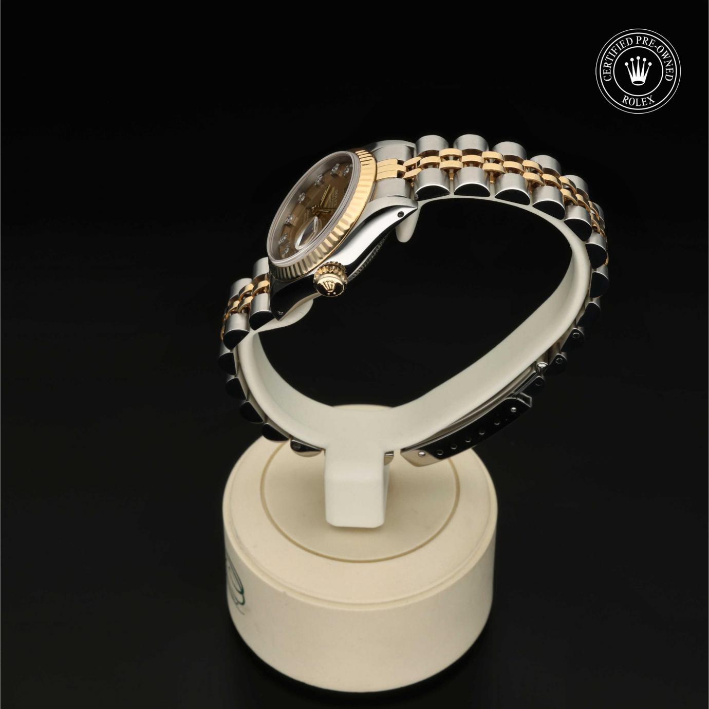 Rolex Oyster Perpetual Lady-Datejust 26 69173 - 360 Grad Ansicht Bild 10