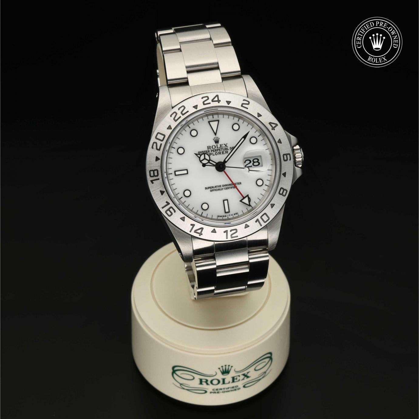 Rolex Oyster Perpetual Explorer II M16570-0006 - 360 Grad Ansicht Bild 35