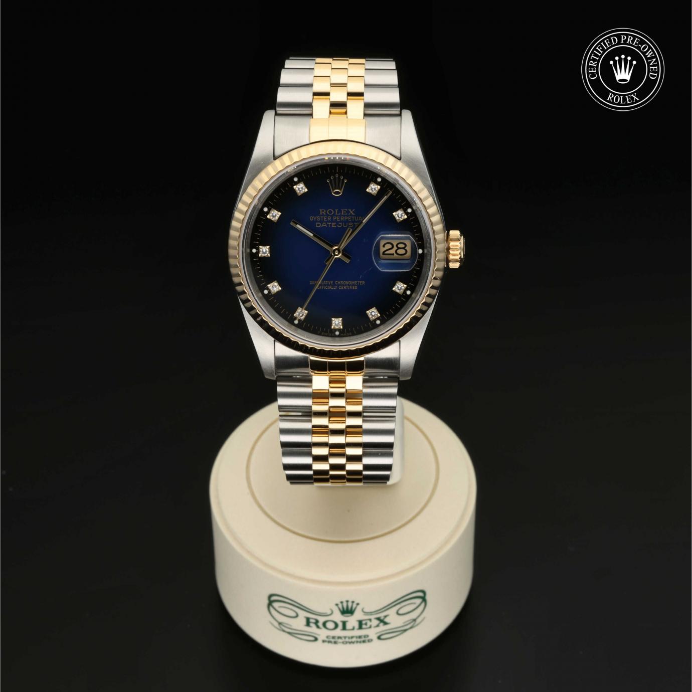 Rolex Oyster Perpetual  Datejust 36 M16233-0010 Herrenuhr Bild 1 