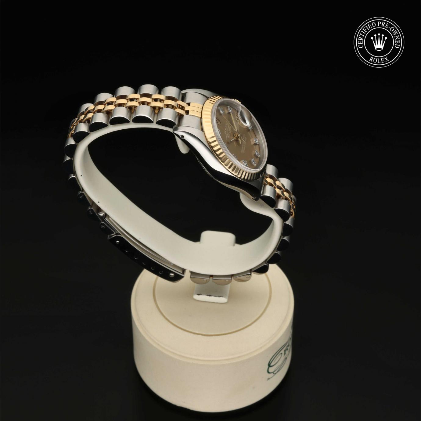 Rolex Oyster Perpetual Lady-Datejust 26 69173 - 360 Grad Ansicht Bild 28